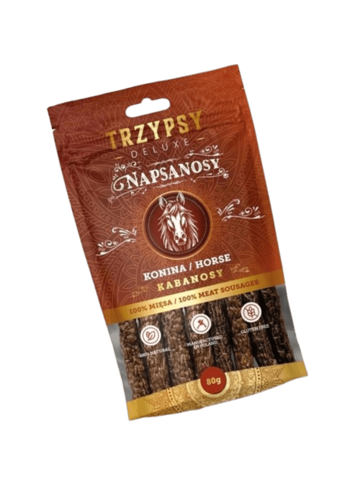 Napsanosy Kabanosy Konina – 100% mięsa 80g