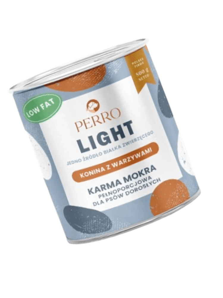 Light  – Konina z warzywami – Monobiałkowa formuła dla psów dorosłych 800 g