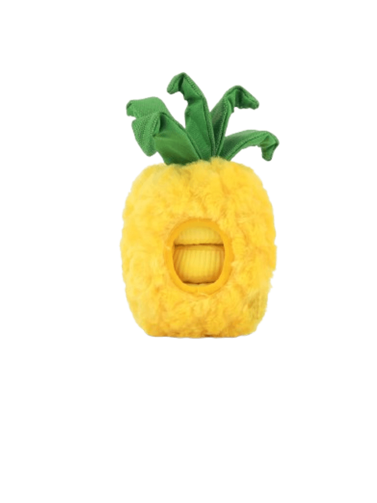 Tropical Paradise Collection – Paws Up Pineapple – Naturalna norka szeleszczący ananas z  piszczącymi krążkami