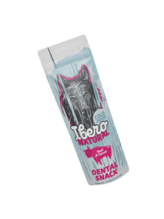 Natural Dental Snack  z wołowiną  i marchewką - S/M (3 szt.)