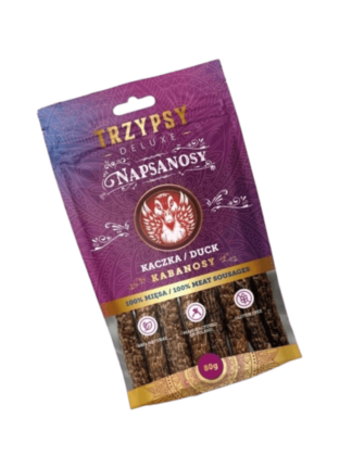 Napsanosy Kabanosy Kaczka - 100% mięsa 80 g