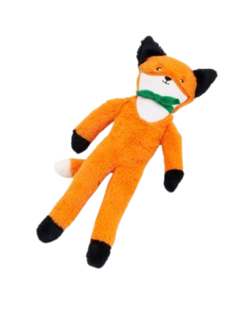 Fluffy Peltz – Fox – Superbohater Lisek – przytulanka dla psa, 49,5 cm