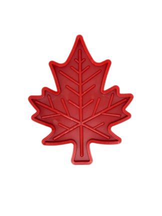 Canadian Maple Leaf Chew Toy -  czerwona mata do lizania, Kanadyjski liść klonu