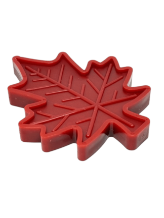 Canadian Maple Leaf Chew Toy -  czerwona mata do lizania, Kanadyjski liść klonu