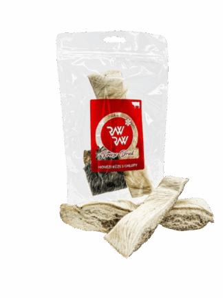Skóra wołowa z sierścią liofilizowane przysmaki 60 g