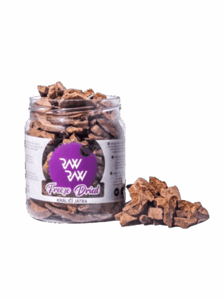 Wątroba królicza liofilizowane przysmaki 80 g