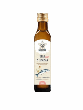 Olej z łososia dla psa i kota- 250 ml