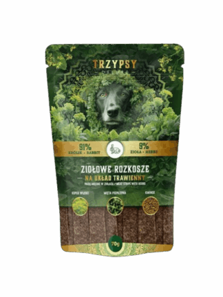 Ziołowe Rozkoszne Paski z Królika na układ trawienny 70 g