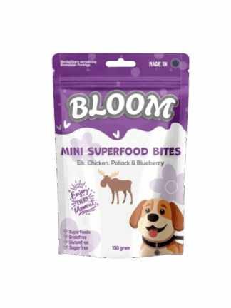Superfood Bites - Łoś, Kurczak, Borówka, 150 g - Duże Opakowanie