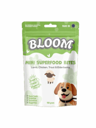Superfood Bites - Jagnięcina, Kurczak, Pstrąg, Czarny Bez 150 g - Duże Opakowanie