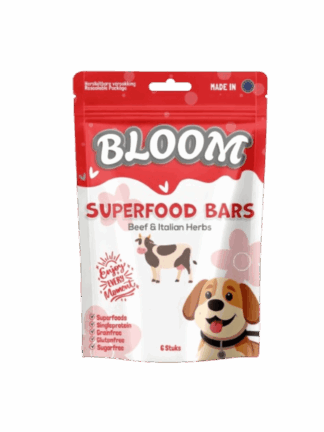 Superfood Bars - Wołowina i włoskie zioła, 6 sztuk