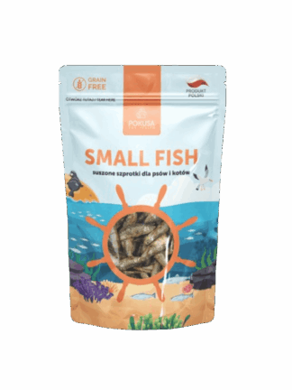 SMALL FISH suszone szprotki dla psów i kotów