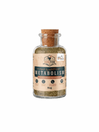 DOGTOR na metabolizm 80g, suplement mieszanka naturalnych składników, na metabolizm psa