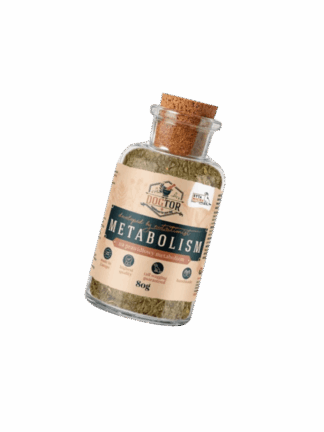 DOGTOR na metabolizm 80g, suplement mieszanka naturalnych składników, na metabolizm psa