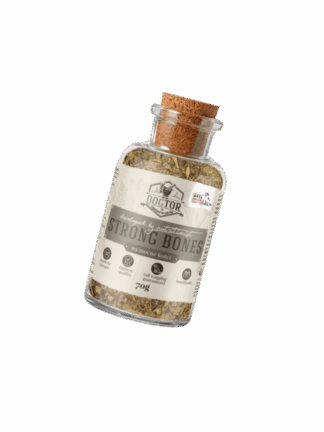DOGTOR na mocne kości 90g, suplement mieszanka naturalnych składników, na kości psa
