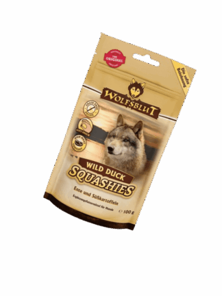 Dog Squashies Wild Duck - kaczka i bataty miękka przekąska dla psa 100 g