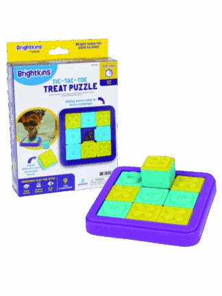 Łamigłówka Gra TIC-TAC-TOE- kółko i krzyżyk, gra umysłowa dla psa