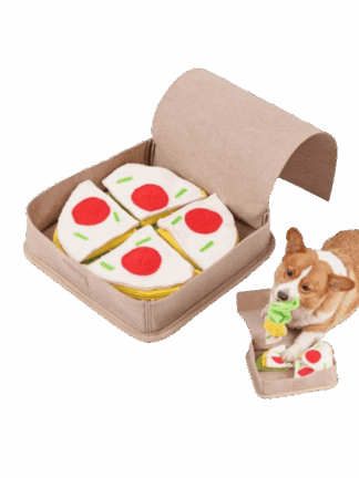 Pudełko Pizzy- zabawka węchową dla psa