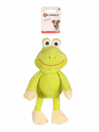 Kermit, pluszowa zabawka dla psa z piszczałka