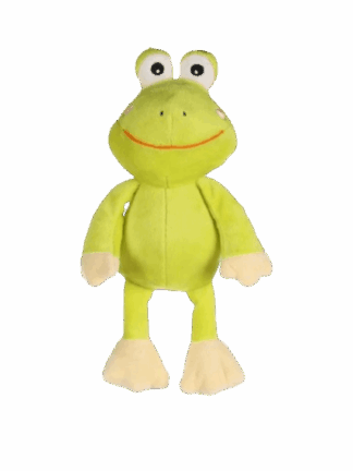 Kermit, pluszowa zabawka dla psa z piszczałka