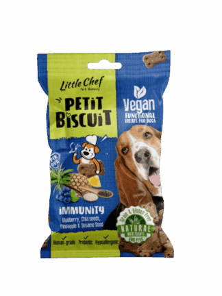 Pettit Biscuit Immunity - bezzbożowe ciasteczka wzmacniające odporność, 100 g