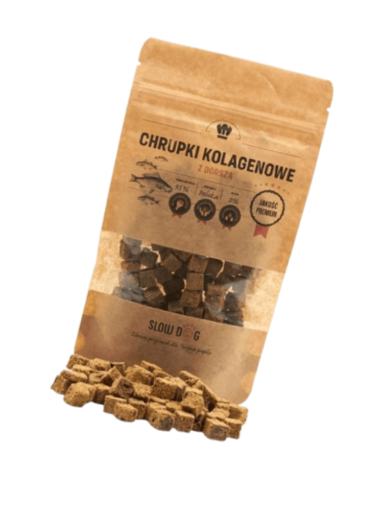 Chrupki kolagenowe z dorsza, 100 g