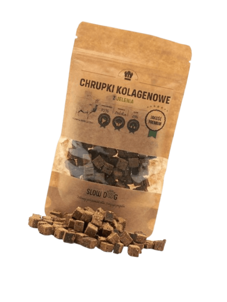 Chrupki kolagenowe z jelenia, 100 g