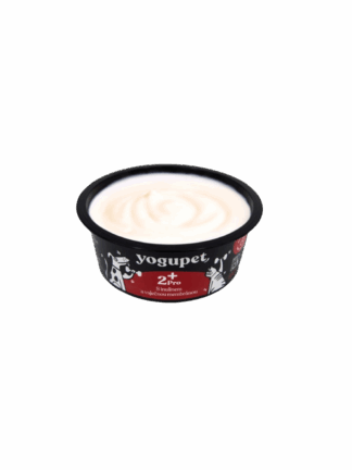 Jogurt 2+Pro - z membraną jaja, wysokobiałkowy jogurt dla psa i kota, 110 g