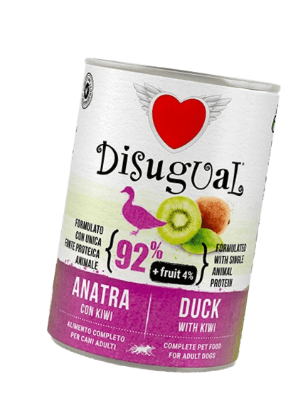 Karma mokra z owocami dla psa Kaczka z kiwi dla dorosłych 400 g