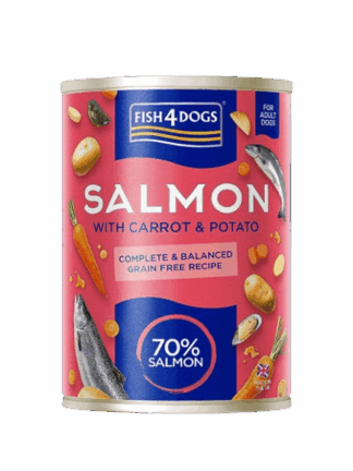 Salmon with Carrot & Potato mokra karma dla psa Łosoś z marchewką i ziemniakami 395 g