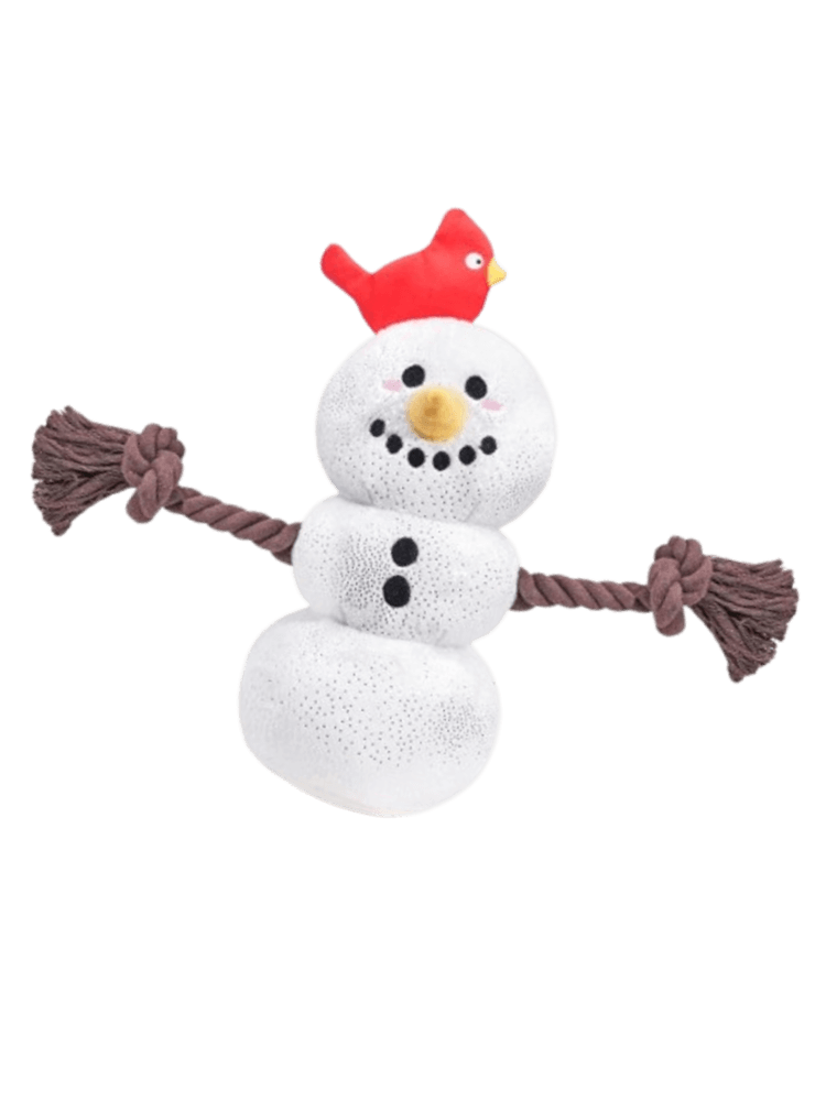 Snow Paws – Snowman – szarpak dla psa