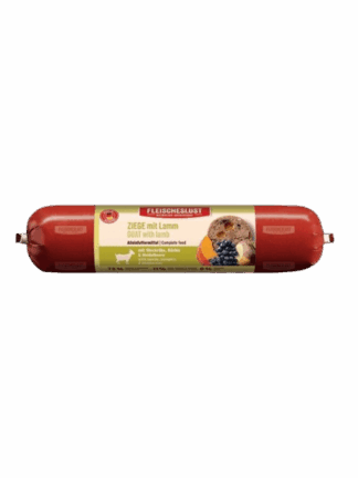 Goat with lamb - Pełnoporcjowa karma dla psów - Koza z jagnięciną, brukwią, dynią i jagodami 400 g