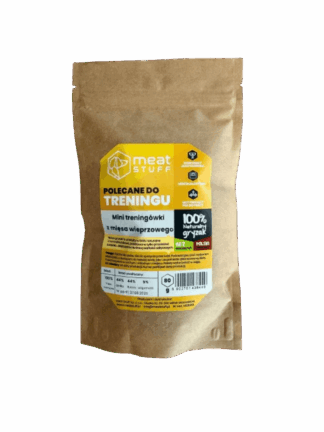 Mini treningówki z mięsa wieprzowego 80 g