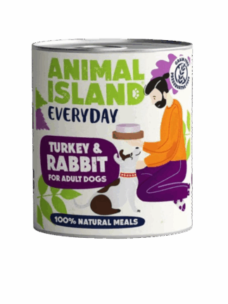 Everyday Mokra karma dla psa Indyk z królikiem 800 g