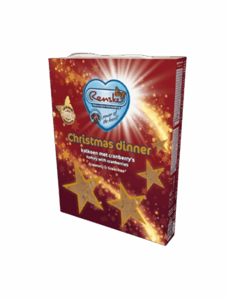 Dog Christmas Dinner - indyk z żurawiną -  świąteczna karma dla psa, 395 g