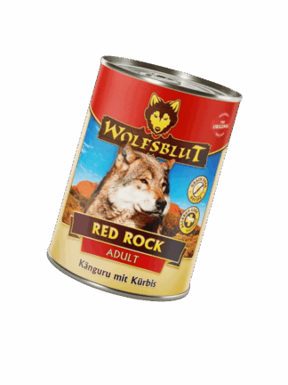Dog Red Rock -  mokra karma z kangurem i dynią dla dorosłych psów 395 g