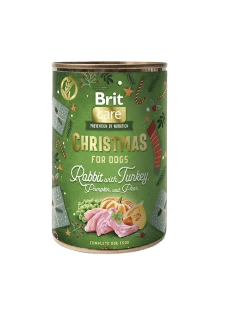Christmas Rabbit MONO PROTEIN - Mokra karma dla psa- edycja świąteczna limitowana, 400 g