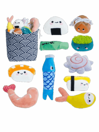 Sushi  - zabawka węchową 11 w 1 - dla psa