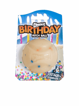 Birthday Fetch Ball – pachnąca urodzinowa piłka z konfetti