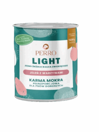 Light Jeleń z warzywami – monobiałkowa formuła dla psów dorosłych, 800 g