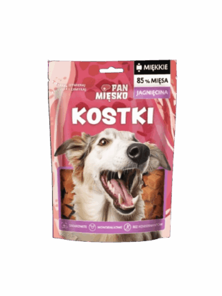 Przysmak dla psa Kostki jagnięce 100 g