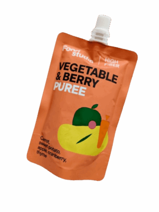 Roślinne Purée Superfood Food Studio Chefs – Batat, Jabłko i Żurawina | Witaminowy Topper dla Psa 150 ml