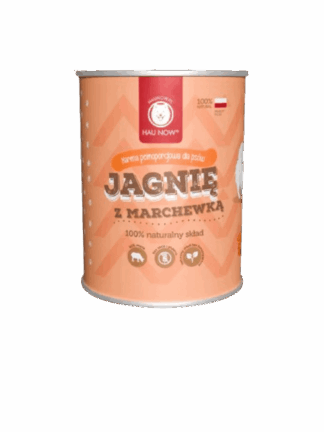 Mokra Karma: Jagnięcina z Marchewką – Monobiałkowa harmonia smaku i zdrowia, 400 g