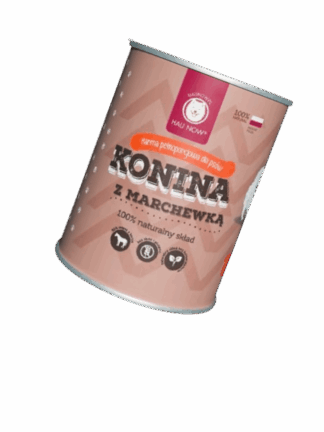 Mokra Karma: Konina z Marchewką – Monobiałkowa siła natury, 400 g