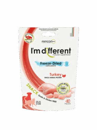 Freeze-Dried Turkey: Liofilizowany Indyk – Monobiałkowa nagroda RAW, 40 g