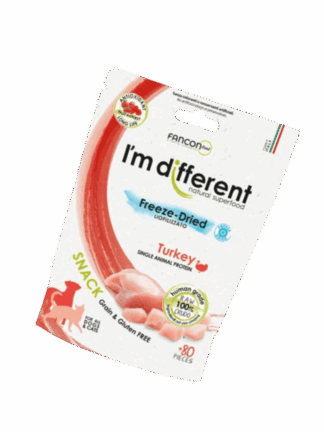 Freeze-Dried Turkey: Liofilizowany Indyk – Monobiałkowa nagroda RAW, 40 g