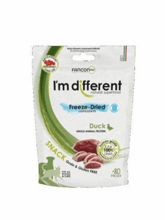 Dried Duck: Liofilizowana Kaczka – Wykwintna Przekąska RAW, 40 g