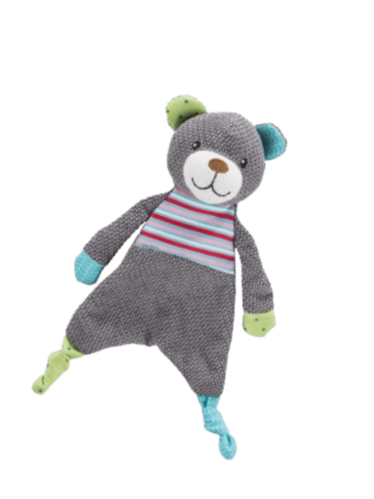 🧸 Junior Miś – pluszowa zabawka dla psa, 28 cm