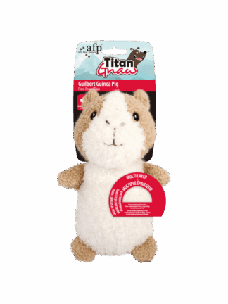 Titan Gnaw Guilbert Guinea Pig – Wytrzymała Świnka Morska dla Szczeniaka, 21 cm