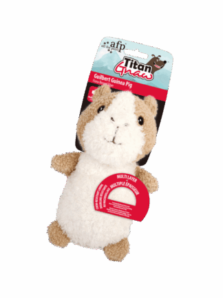 Titan Gnaw Guilbert Guinea Pig – Wytrzymała Świnka Morska dla Szczeniaka, 21 cm